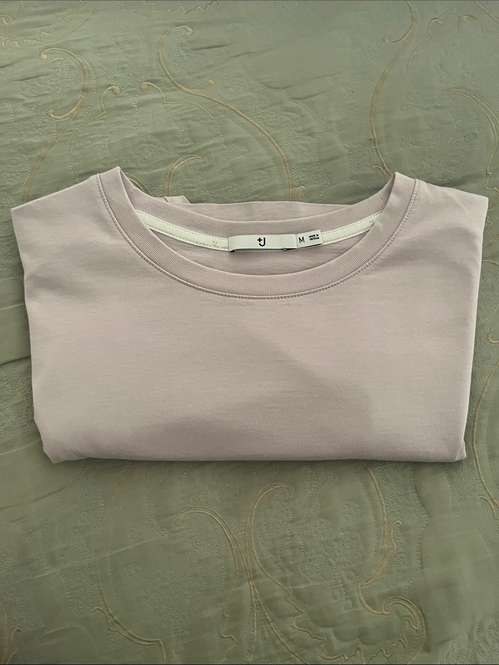 JIL SANDER x UNIQLO Relaxed Fit Crew Neck T Shirt Like New Lavender - Size M